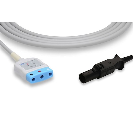 CAS Med Compatible ECG Trunk Cable - 3 Leads